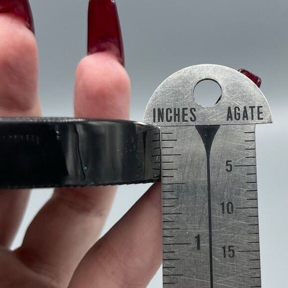 Steve Madden Women's Black Jelly‎ Slide Sandals Size 7 Minimalist Squared Toe - Picture 8 of 10